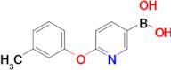 2-(3-Methylphenoxy)pyridine-5-boronic acid