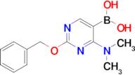 2-(Benzyloxy)-4-(dimethylamino)pyrimidine-5-boronic acid