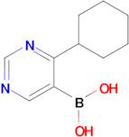 (4-Cyclohexylpyrimidin-5-yl)boronic acid