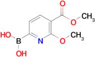 6-Methoxy-5-(methoxycarbonyl)pyridine-2-boronic acid