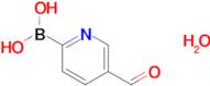 5-Formylpyridine-2-boronic acid, hydrate