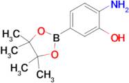 2-Amino-5-(4,4,5,5-tetramethyl-1,3,2-dioxaborolan-2-yl)phenol