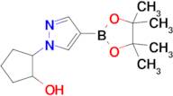 2-[4-(4,4,5,5-Tetramethyl-1,3,2-dioxaborolan-2-yl)-1H-pyrazol-1-yl]cyclopentanol