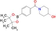 1-{[4-(4,4,5,5-Tetramethyl-1,3,2-dioxaborolan-2-yl)phenyl]carbonyl}piperidin-4-ol