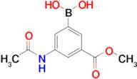 (3-acetamido-5-(methoxycarbonyl)phenyl)boronic acid