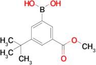 (3-(tert-butyl)-5-(methoxycarbonyl)phenyl)boronic acid