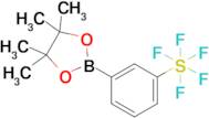 4,4,5,5-Tetramethyl-2-(m-pentafluorosulfanylbenzene)-1,3,2-dioxaborolane