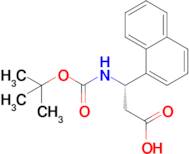 (S)-3-((tert-Butoxycarbonyl)amino)-3-(naphthalen-1-yl)propanoic acid