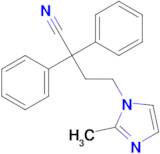 4-(2-Methylimidazol-1-yl)-2,2-diphenylbutanenitrile