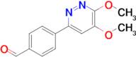 4-(5,6-Dimethoxypyridazin-3-yl)benzaldehyde