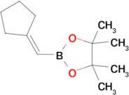 2-(Cyclopentylidenemethyl)-4,4,5,5-tetramethyl-1,3,2-dioxaborolane