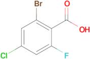 2-Bromo-4-chloro-6-fluorobenzoic acid