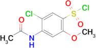 4-Acetamido-5-chloro-2-methoxybenzenesulfonyl chloride