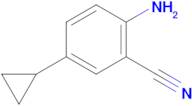 2-Amino-5-cyclopropylbenzonitrile