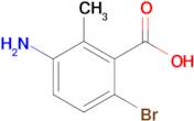 3-Amino-6-bromo-2-methylbenzoic acid