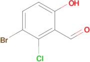 3-Bromo-2-chloro-6-hydroxybenzaldehyde