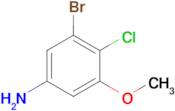 3-Bromo-4-chloro-5-methoxyaniline