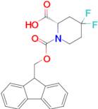 (S)-1-(((9H-Fluoren-9-yl)methoxy)carbonyl)-4,4-difluoropiperidine-2-carboxylic acid