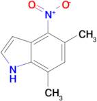 5,7-Dimethyl-4-nitro-1H-indole