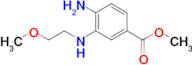 Methyl 4-amino-3-((2-methoxyethyl)amino)benzoate