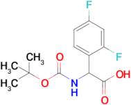 2-((tert-Butoxycarbonyl)amino)-2-(2,4-difluorophenyl)acetic acid