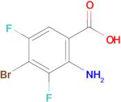 2-Amino-4-bromo-3,5-difluorobenzoic acid