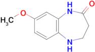 8-Methoxy-1,3,4,5-tetrahydro-2H-benzo[b][1,4]diazepin-2-one