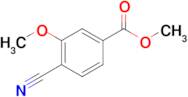 Methyl 4-cyano-3-methoxybenzoate