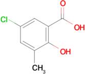 5-Chloro-2-hydroxy-3-methylbenzoic acid