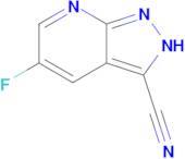 5-fluoro-2H-pyrazolo[3,4-b]pyridine-3-carbonitrile