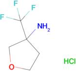 3-(Trifluoromethyl)tetrahydrofuran-3-amine hydrochloride