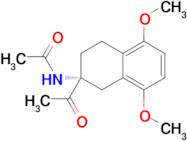 (R)-N-(2-Acetyl-5,8-dimethoxy-1,2,3,4-tetrahydronaphthalen-2-yl)acetamide