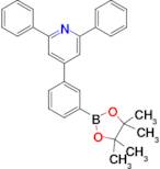 2,6-Diphenyl-4-(3-(4,4,5,5-tetramethyl-1,3,2-dioxaborolan-2-yl)phenyl)pyridine