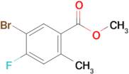 Methyl 5-bromo-4-fluoro-2-methylbenzoate