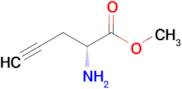 (R)-Methyl 2-aminopent-4-ynoate