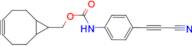 Bicyclo[6.1.0]non-4-yn-9-ylmethyl (4-(cyanoethynyl)phenyl)carbamate