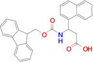 3-((((9H-Fluoren-9-yl)methoxy)carbonyl)amino)-3-(naphthalen-1-yl)propanoic acid