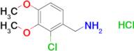 (2-Chloro-3,4-dimethoxyphenyl)methanamine hydrochloride