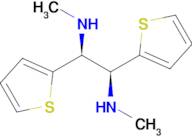 (1S,2S)-N1,N2-Dimethyl-1,2-di(thiophen-2-yl)ethane-1,2-diamine