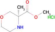 Methyl (3S)-3-methylmorpholine-3-carboxylate hydrochloride