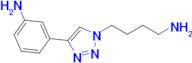 3-[1-(4-Aminobutyl)-1H-1,2,3-triazol-4-yl]aniline