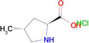 (2S,4R)-4-Methylpyrrolidine-2-carboxylic acid hydrochloride