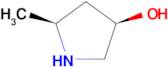 (3R,5S)-5-Methylpyrrolidin-3-ol