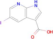 5-Iodo-1H-pyrrolo[2,3-b]pyridine-3-carboxylic acid