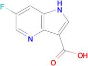 6-Fluoro-1H-pyrrolo[3,2-b]pyridine-3-carboxylic acid