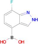 (7-fluoro-2H-indazol-4-yl)boronic acid