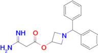 (1-Benzhydrylazetidin-3-yl) 3-amino-3-imino-propanoate