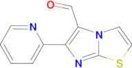 6-(Pyridin-2-yl)imidazo[2,1-b][1,3]thiazole-5-carbaldehyde