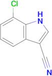 7-Chloro-1H-indole-3-carbonitrile