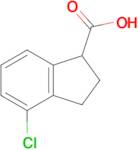 4-Chloro-2,3-dihydro-1H-indene-1-carboxylic acid